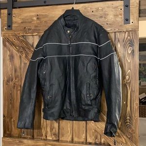 Rocking leather jacket